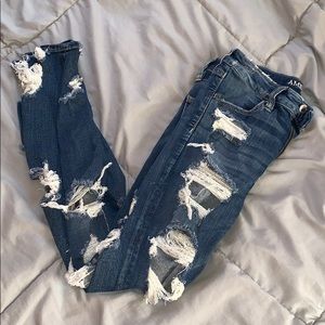 Holy American Eagle jeans